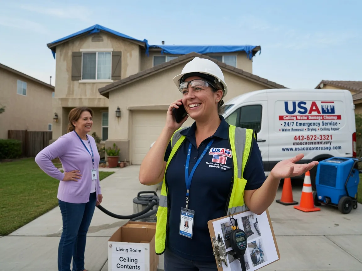 Ceiling Water Damage Restoration Round Mountain, CA FAQs